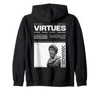Elige la Virtud sobre la Comodidad Marcus Aurelius Stoic para Hombre y Mujer Sudadera con Capucha
