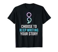 Elige Seguir escribiendo tu Historia Cita inspiradora Camiseta