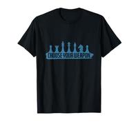 Elige Tus Figuras de ajedrez de Armas Camiseta