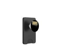 Elige una cita de positividad motivacional feliz PopSockets PopWallet para MagSafe