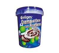 Eliges - Crema de cacao con avellanas - dos sabores - 500 g