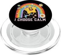 Elijo Calma, Calma, afirmación, afirmaciones positivas PopSockets PopGrip para MagSafe
