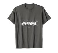 Elijo la Violencia: no ser percibido Gráfico Camiseta, Hombre, Asfalto, 3XL