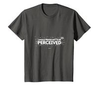 Elijo la Violencia: no ser percibido Gráfico Camiseta, Niños, Asfalto, 3 años