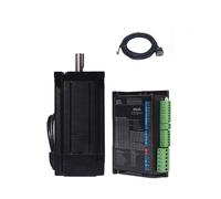 ELILANEY 1 juego de kit de controlador de motor paso a paso con brida de 86 mm, 12 N.M, 6 A, motor paso a paso de circuito cerrado Nema 34, servomotor paso a paso DL86 de 2 fases Controlador de máquin