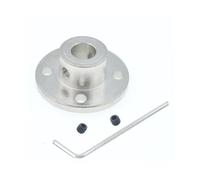 ELILANEY 1 Uds. Acoplamiento de brida rígida 3mm 3,17mm 4mm 5mm 6mm 6,35mm 7mm 8mm 10mm 11mm 12mm 14mm conector de soporte del acoplador del eje guía del Motor Eje ajustable(6mm)