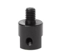 ELILANEY 1 Uds M6 eje de conexión buje eje Motor hoja de sierra acoplamiento Motor acoplador manguito adaptador de mandril Accesorios Eje ajustable(5mm)