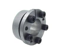 ELILANEY Bloqueo de potencia del eje de tensión 8 Conjunto de dispositivo Buje sin llave Conexión Cubo Manguito de expansión Z6 Acoplamiento Disco de diafragma Eje ajustable(19x55mm)