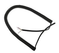 ELILANEY Cable espiral de cobre extensible de 3 metros, 14 AWG, 0,2 mm, cuadrado, telescópico, multinúcleo, for señal elástico flexible(4 cores)