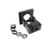 ELILANEY Juego de soporte de tornillo de bola de Motor paso a paso Nema 23 57mm, soporte de Motor de acero HM15-57, asiento de soporte de extremo BF15 for SFU2005 SFU1610 Fijación soporte(C7)