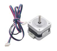 ELILANEY Motor paso a paso bipolar Nema 17, 17HS2408, 4 cables, bifásico, 0,6 A, 12 N.cm, 1,8 grados, 42 x 42 x 28 mm, eje D de 5 mm Controlador de máquina
