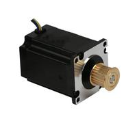 ELILANEY Motor paso a paso de 57 mm con engranaje de polea de distribución de 24 dientes, 150 N.cm, 212 oz-in, 5,2 A, Nema 23, motor paso a paso trifásico de 6 cables, 57 x 79 mm Controlador de máquin