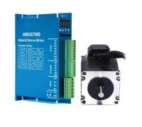 ELILANEY Motor paso a paso híbrido de 1,8 grados, 57 x 57 x 99 mm, 2 fases, HBS57HD, accionamiento por pasos digital, 3,5 A, 2,2 Nm, Nema 23, motor paso a paso de circuito cerrado Controlador de máqui