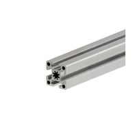 ELILANEY Perfil de aluminio 4545 de alta resistencia, 1 metro, estándar europeo, 45 x 45 mm, tubo cuadrado, marco de extrusión lineal for estructura de equipos. Borde soporte