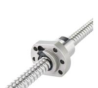 ELILANEY Tornillo de bola SFA1610 de grado C5 con tuerca de bola de brida, 16mm de diámetro, 10mm de paso, tornillo mecanizado de extremo BK12 BF12 for impresora 3D etapas