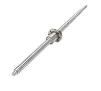 ELILANEY Tornillo de bola SFU1605 BK12 BF12, extremo mecanizado, 16mm de diámetro, 5mm de plomo, rosca derecha, tornillo de bola for plataformas ópticas viaje por etapas(700mm)