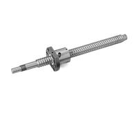ELILANEY Tornillo de bola SFU1605 mecanizado con extremo, grado C5, 16mm de diámetro, 5mm, tornillo de paso con tuerca de bola única for mecanismo de alimentación de husillo viaje por etapas(250mm)