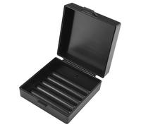 Elimeta Jabonera cuadrada para ducha, contenedor de jabón de viaje con tapa, caja de jabón ligera e impermeable para Dr. Squatch, barra de jabón para hombres, para viajes, artículos de tocador,