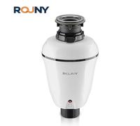 Eliminación de basura de alimentación continua con reducción de sonido, triturador de residuos de alimentos de 3/4 HP con sistema de molienda de acero inoxidable BLANCO