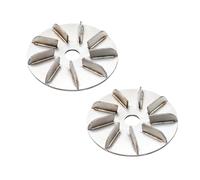 Eliminación de pelo de cerdo, disco raspador de pelo de cerdo que ahorra trabajo, herramienta raspadora de cerdo de acero inoxidable, construcción duradera para despelado de ganado para granja