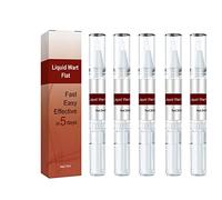 Eliminación de verrugas de nitrógeno líquido, rápido y fácil eficaz salud natural láser removedor de etiquetas 12 horas de topos genitales de callos de maíz eliminador de callos de 15 ml (5 unidades)