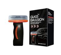 Eliminador contra película de aceite en parabrisas, 100 g de huellas dactilares, removedor de película de aceite para una visión clara, para espejos retrovisores, SUV, camiones, tractores remolques