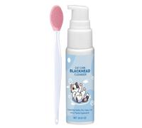 Eliminador de acné para gatos - Solución de limpieza profunda para el cuidado de la barbilla de las mascotas con cepillo | Herramienta de aseo para gatos y perros, elimina, mantiene el pelaje sano