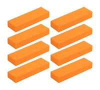 Eliminador de arañazos de acero inoxidable - 8 piezas Metal Polishing Rubber Eraser Set Diseñado para limpiar superficies de Cookware Pots Pans and Grills Gently Restores Shine Removes Rust Marks |