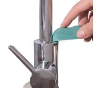 Eliminador de arañazos de acero inoxidable | Limpiador de óxido | Goma para eliminar cal de ollas hervidores grifo fregadero encimeras electrodomésticos