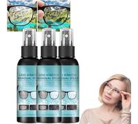 Eliminador de arañazos de lentes para lentes de sol, espray de reparación de arañazos de lentes, spray de limpieza de gafas, removedor de arañazos de vidrio, spray de limpieza de lentes, removedor de