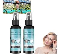 Eliminador de arañazos de lentes para lentes de sol, espray de reparación de arañazos de lentes, spray de limpieza de gafas, removedor de arañazos de vidrio, spray de limpieza de lentes, removedor de