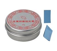 Eliminador de arañazos de metal - Kit de pulido de joyas, pasta de reparación de acero inoxidable, kit de reparación profesional, esmalte de superficie duradero para palos de golf, motocicletas, yates