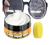 Eliminador de arañazos de vidrio, 35 ml limpiador portátil, anti niebla con uso práctico, categoría hogar, solución para gafas de sol, pantallas de cámara, vehículos, viajes, cumpleaños, oficina