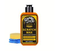 Eliminador de arañazos para coche, cera compuesta de a nanoescala para eliminar arañazos y , para todo tipo de pinturas , defectos y para añadir - 100 ml/3.4 oz