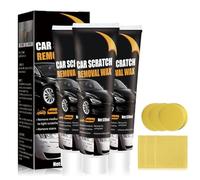 Eliminador de arañazos para coches, eliminador de arañazos para vehículos, kit de pulimento y cera para eliminar arañazos en coches, fácil de reparar arañazos en la pintura, marcas (3pcs)