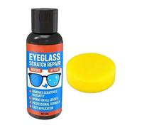 Eliminador de arañazos para gafas, revestimiento protector nanotecnológico antivaho, kit de esponja borra arañazos lentes | Compatible con relojes, gafas de natación, teléfonos, ordenadores portátiles