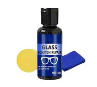 Eliminador De Arañazos Para Lentes,Loción Limpiadora de 30 ml para Reparar Rayas en Cristales - Crema Limpiadora Protectora para Gafas - para Lentes, Ventana, Parabrisas, Pantalla de Teléfono, Reloj,