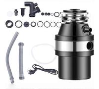 Eliminador de basura de acero inoxidable con alimentación continua, sobrecarga y protección contra el ruido para la gestión de residuos del fregadero de la cocina