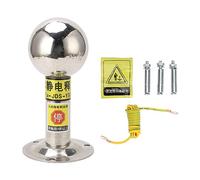 Eliminador de Estática del Cuerpo Humano de Acero Inoxidable 304, Cuerpo Liberador Electrostático Humano Estático, Alta Sensibilidad, Amplia Aplicación, A Prueba de Explosiones