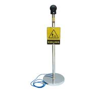 Eliminador de estática del cuerpo humano, dispositivo de descarga estática con alarma de luz y sonido y función de aviso de voz, descarga rápida de electricidad estática, para la industria química