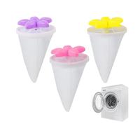 Eliminador de filtrado de pelo flotante - Reusable Petal Shaped Ha ir Catcher | Limpiador de malla fina para ropa de tela Carpets Car Bedding, Effortless Rinse and Long Lasting Hair Removal Tool