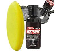 Eliminador de gafas, 30 g de líquido reparador | Elimina gafas de sol con esponja, para gafas de sol, cristales, cascos y coches