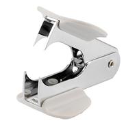 Eliminador de grapas estilo pino de acero blanco para grapas 24/6 26/6