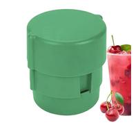 Eliminador de huesos de cereza, deshuesador para varias cerezas al mismo tiempo | Práctico diseño de presión para deshuesar fruta, mermelada, azufaifo, uvas, camping, picnic