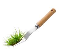 Eliminador de malas hierbas - Herramienta de jardín robusta para uso pesado | Herramienta de jardín reutilizable de acero inoxidable para eliminación de raíces para horticultura, parterres y patio