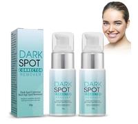 Eliminador de manchas de pigmento para el rostro, 2 unidades, crema para eliminar las pecas, crema blanqueadora, antimanchas de pigmento facial, removedor de manchas oscuras para la cara