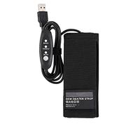 Eliminador de niebla del calentador de lentes,Calentador de lentes USB con regulador de Temperatura Calentador de rocío para Lentes Temperatura de 3 niveles Cinturón cálido para lentes