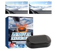 Eliminador de nieve electromagnético, deshielo con energía solar, limpieza de nieve para coche electromagnética - para vehículos automotrices, parabrisas, invierno, SUV, camión y frío