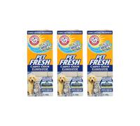 Eliminador de olores Arm & Hammer Carpet Pet Fresh, paquete de 3 de 30 oz