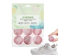 Eliminador de olores de balas de zapatos,Bolas de olor de zapatos,6 piezas ambientador de bota eliminador de olor de zapato | Juego desodorante para zapatos, eliminador de olores